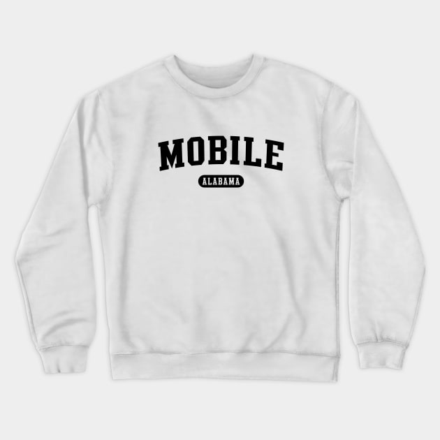 Mobile, AL Crewneck Sweatshirt by Novel_Designs